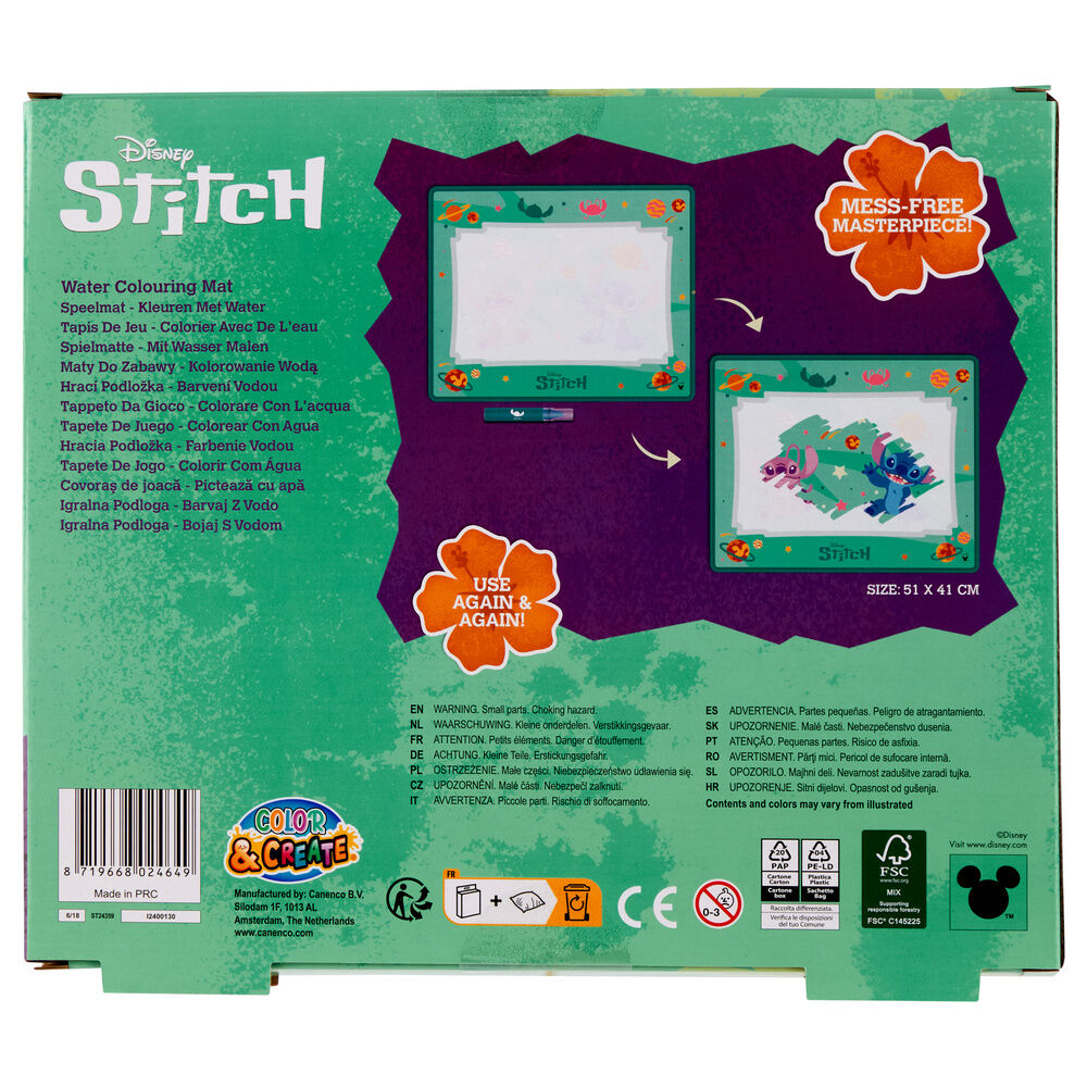 Coloriage Disney Stitch Magic set avec water, vue 5