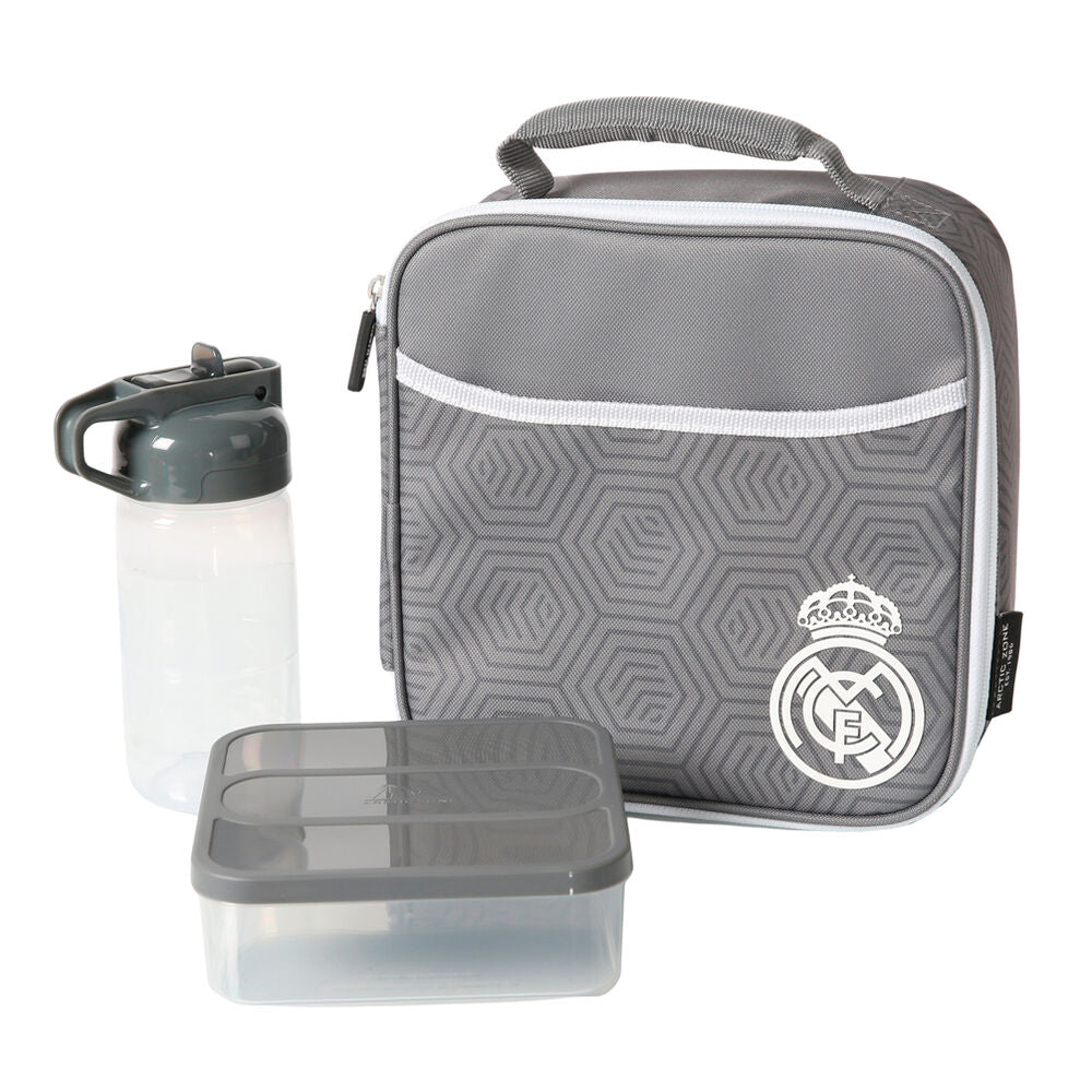 Sac à goûter Real Madrid thermo + bottle + tupper, vue 4