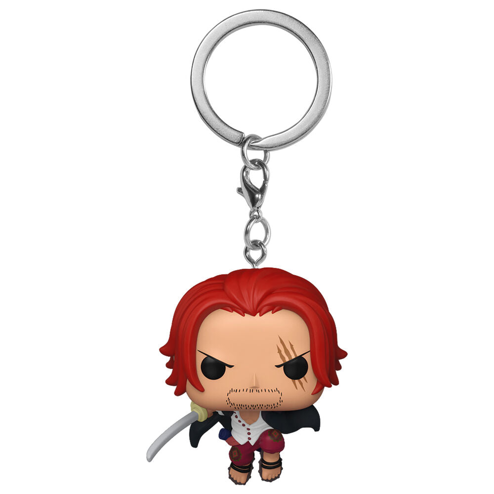 Porte-clés Funko Pocket POP! One Piece Shanks, vue 2