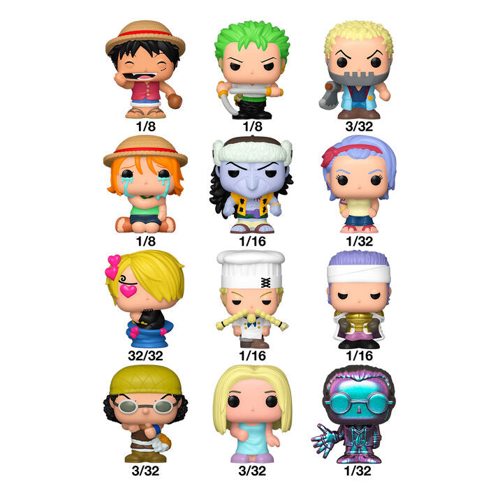 Figurine Funko POP! Mystery Bitty POP One Piece surtido, vue 2