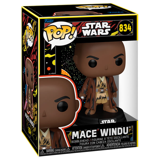 Figurine Funko POP! Star Wars Mace Windu, vue 2
