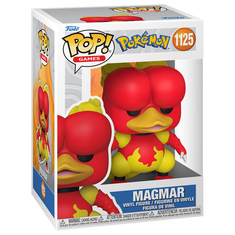 Figurine Funko POP! Pokemon Magmar, vue 2