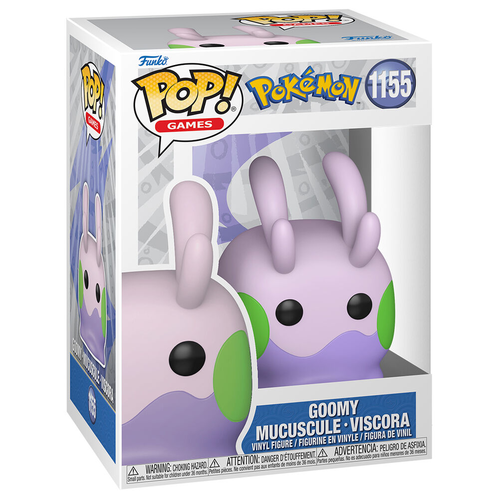 Figurine Funko POP! Pokemon Goomy Mucuscule Viscora, vue 2
