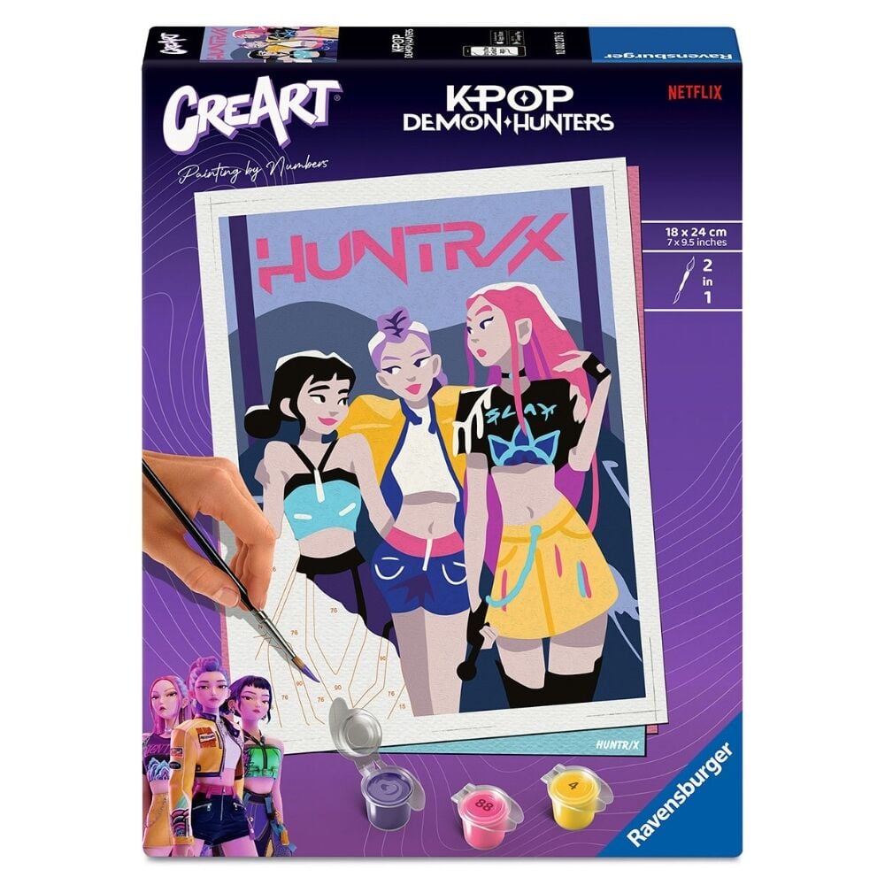 Coloriage KPop Demon Hunters CreArt kit