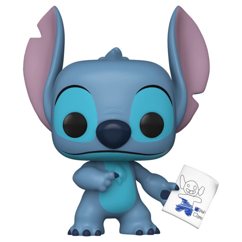 Figurine Funko POP! Disney Lilo & Stitch Stitch with Mood Chart, vue 2