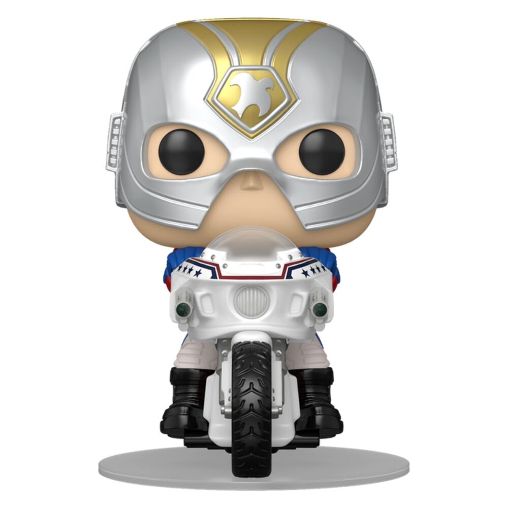 Figurine Funko POP! Rides Peacemaker Peacemaker on Peacecycle, vue 2