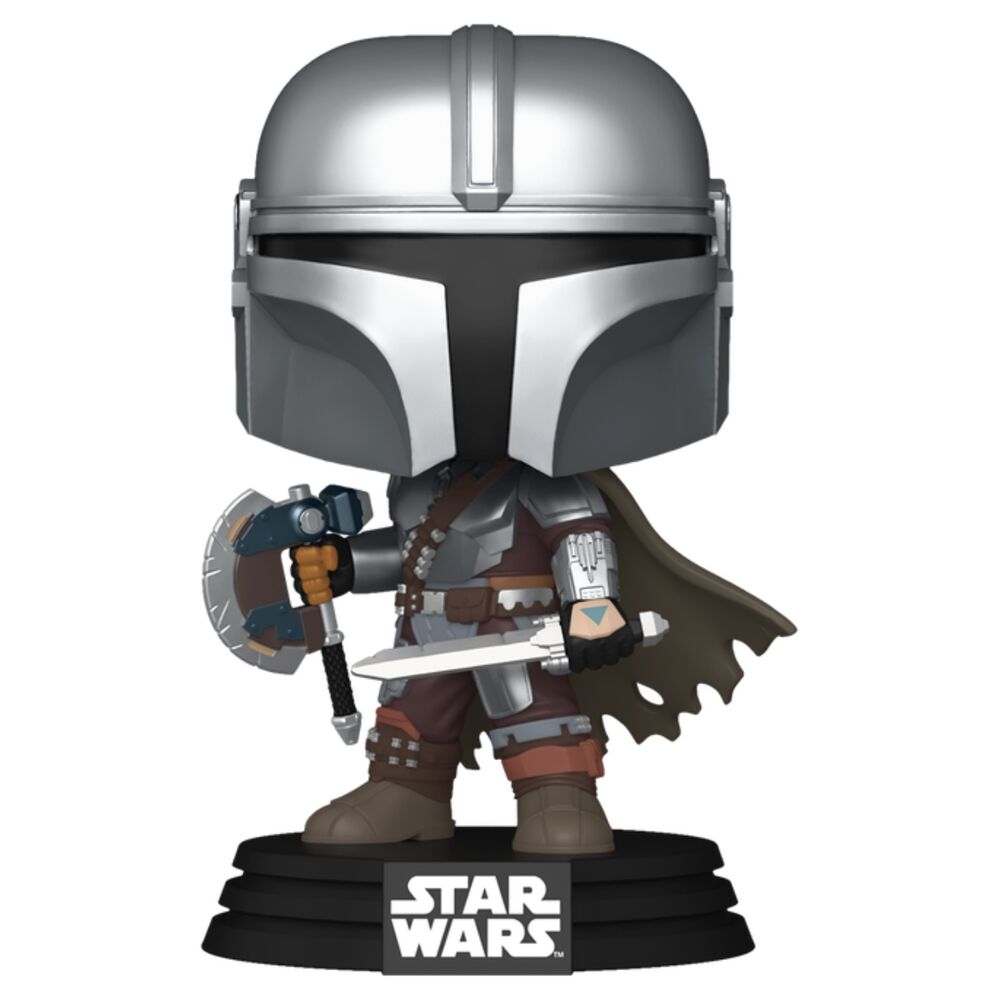 Figurine Funko POP! Star Wars: The Mandalorian & Grogu The Mandalorian, vue 2