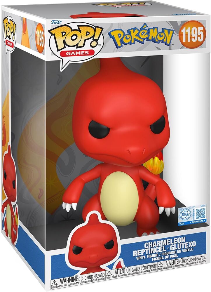 Figurine Funko POP! Jumbo Pokemon Charmeleon, vue 2