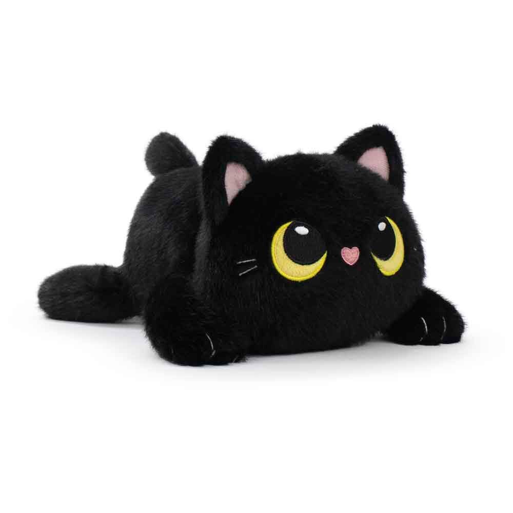 Peluche Chat noir Mushy Friends 28 cm