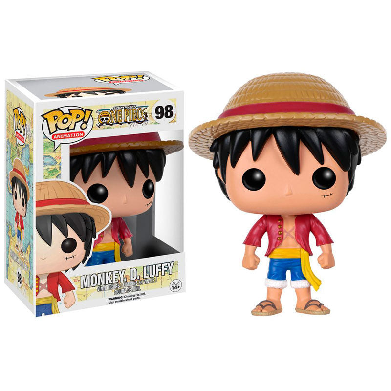 Figurine Funko POP! One Piece Monkey D. Luffy, vue 3
