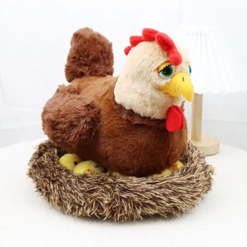 Peluche - Poule rousse