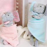 Doudou Éléphant Plat - Peluche Kingdom