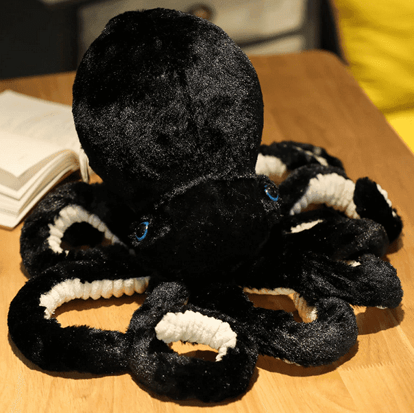 Peluche Pieuvre Noire | Peluche Kingdom