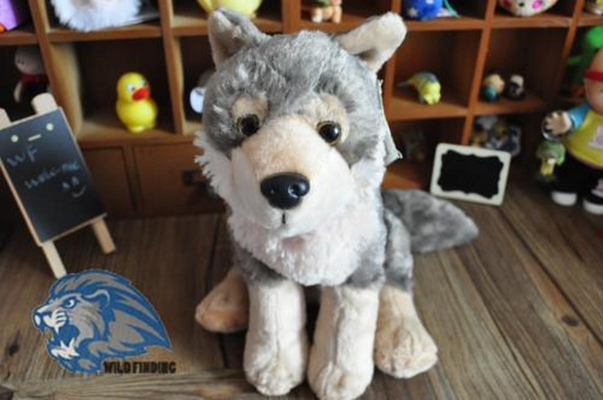 Realistisches Kuscheltier Wolf