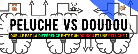 Quelle est la Différence entre une Peluche, un Doudou, un Jouet en Peluche et un Animal en Peluche ?