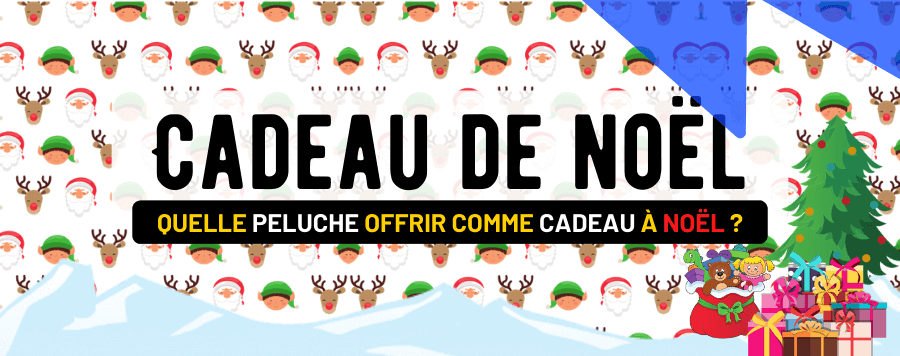 Quelle Peluche Offrir comme Cadeau à Noël ?