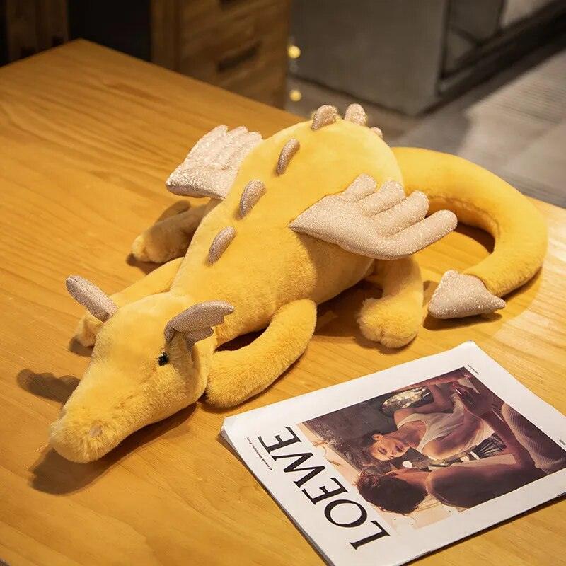 Peluche Dragón Amarillo