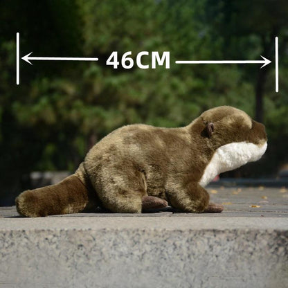 Peluche Loutre Réaliste