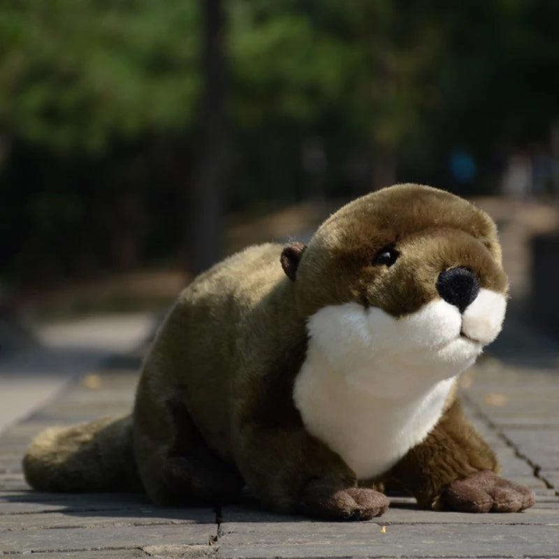 Peluche Loutre Réaliste