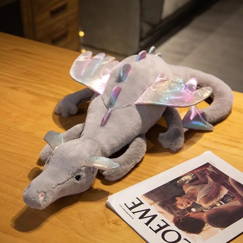 Peluche Dragón Gris