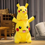 Peluche Pikachu géante / 40cm - 50cm - 65cm