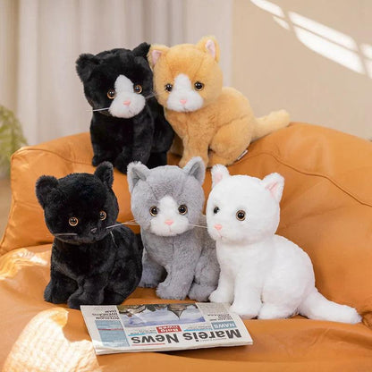 Peluches bébés chats
