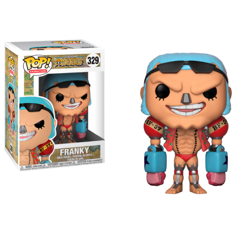 Figurine Funko POP! One Piece Franky, vue 3