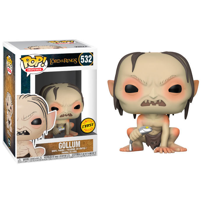 Figurine Funko POP! Lord of the Rings Gollum 5 + 1 chase, vue 3