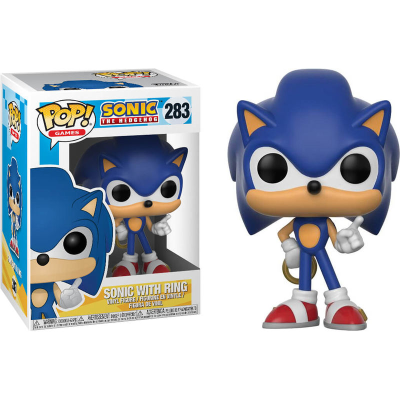 Figurine Funko POP! Sonic with Ring, vue 2