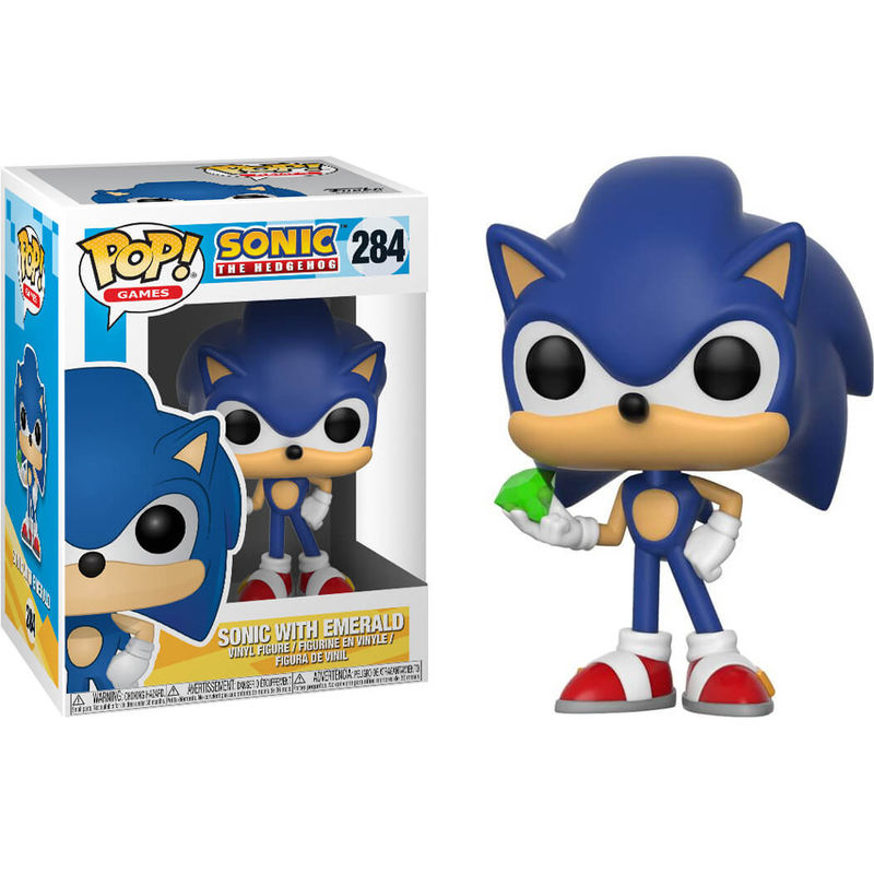 Figurine Funko POP! Sonic with Emerald, vue 2