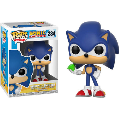 Figurine Funko POP! Sonic with Emerald, vue 2