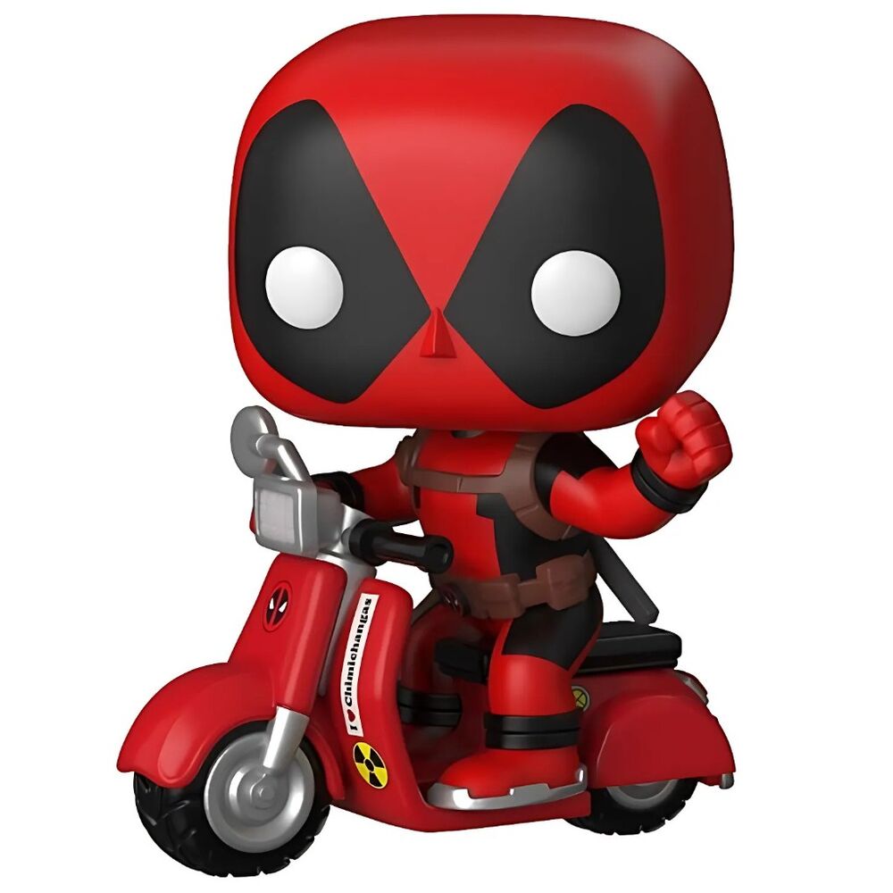 Figurine Funko POP! Marvel Deadpool & Scooter