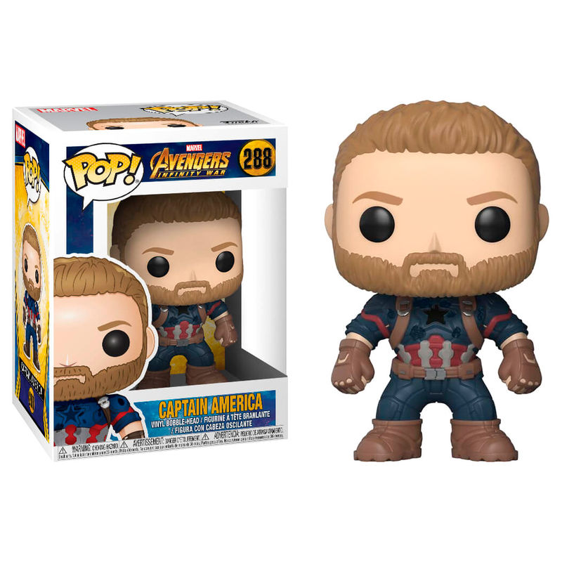 Figurine Funko POP! Marvel Avengers Infinity War Capitan America