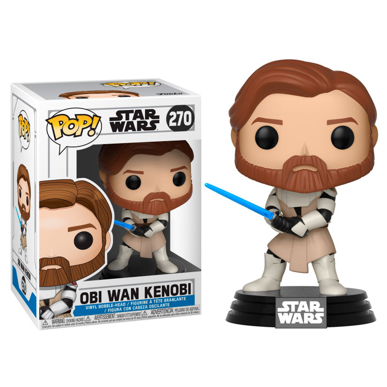 Figurine Funko POP! Star Wars Clone Wars Obi Wan Kenobi