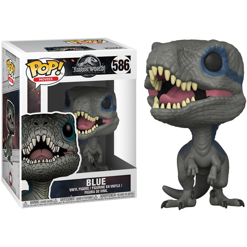 Figurine Funko POP! Jurassic World Fallen Kingdom Blue New Pose, vue 2