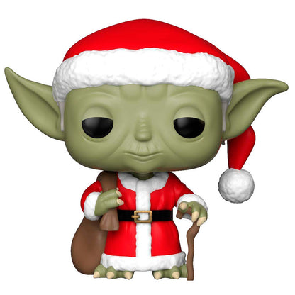 Figurine Funko POP! Star Wars Holiday Santa Yoda