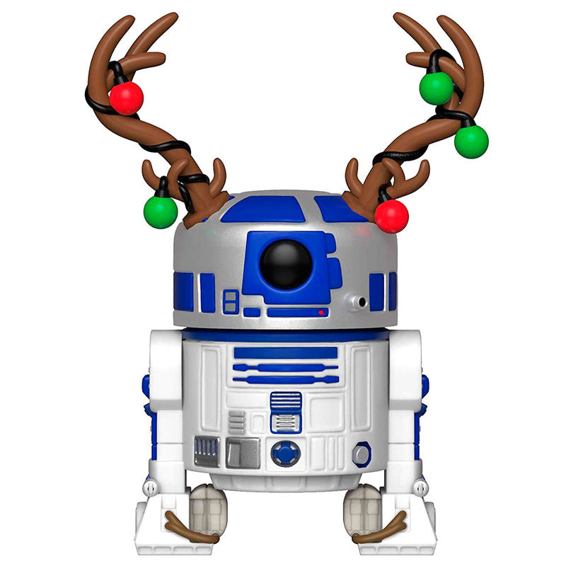 Figurine Funko POP! Star Wars Holiday R2 D2 with Antlers