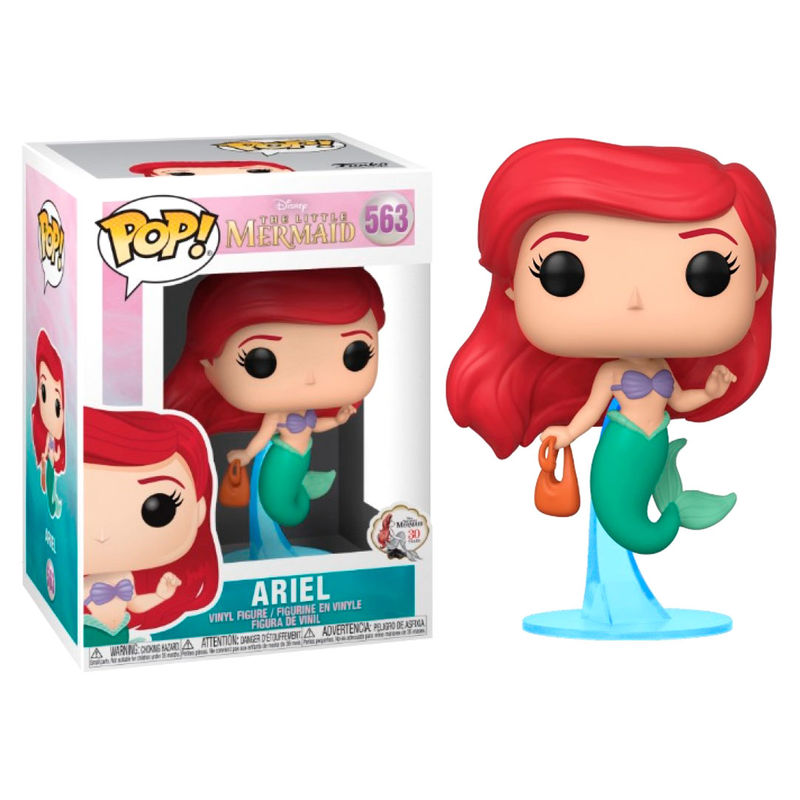 Figurine Funko POP! Disney La Sirenita Ariel with bag