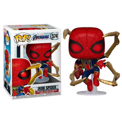 Figurine Funko POP! Marvel Vengadores Endgame Iron Spider with Nano Gauntlet