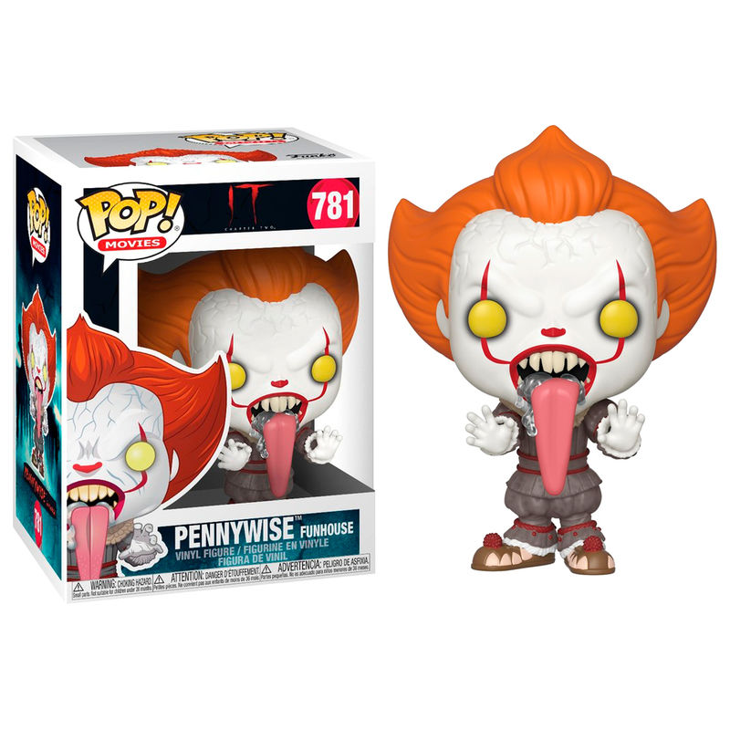 Figurine Funko POP! IT Chapter 2 Pennywise with Dog Tongue, vue 2