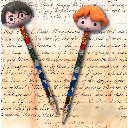Stylo Harry Potter avec 3D eraser toppers