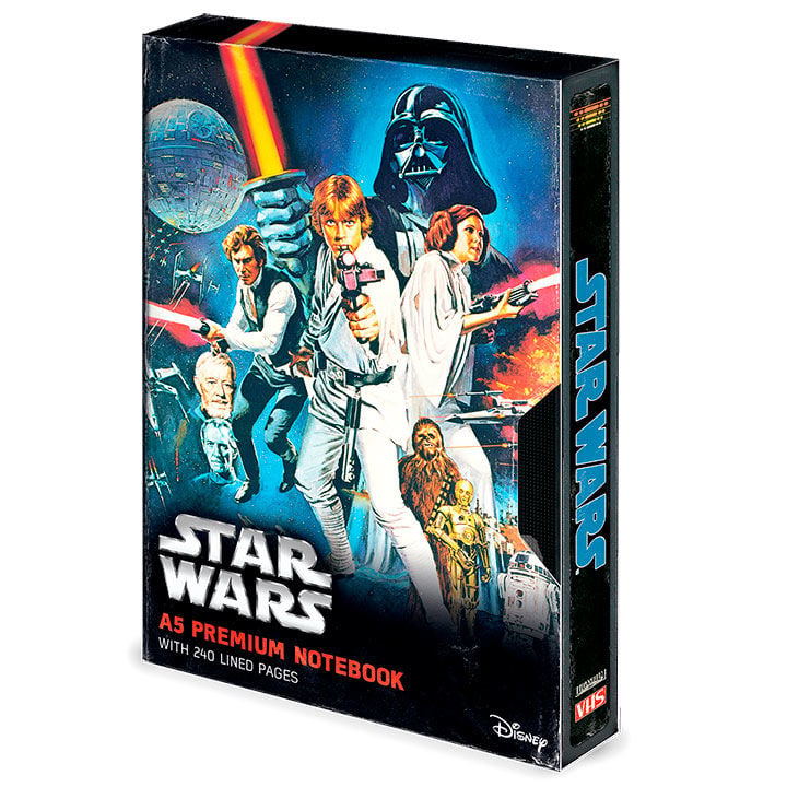 Cahier premium Star Wars VHS, vue 2