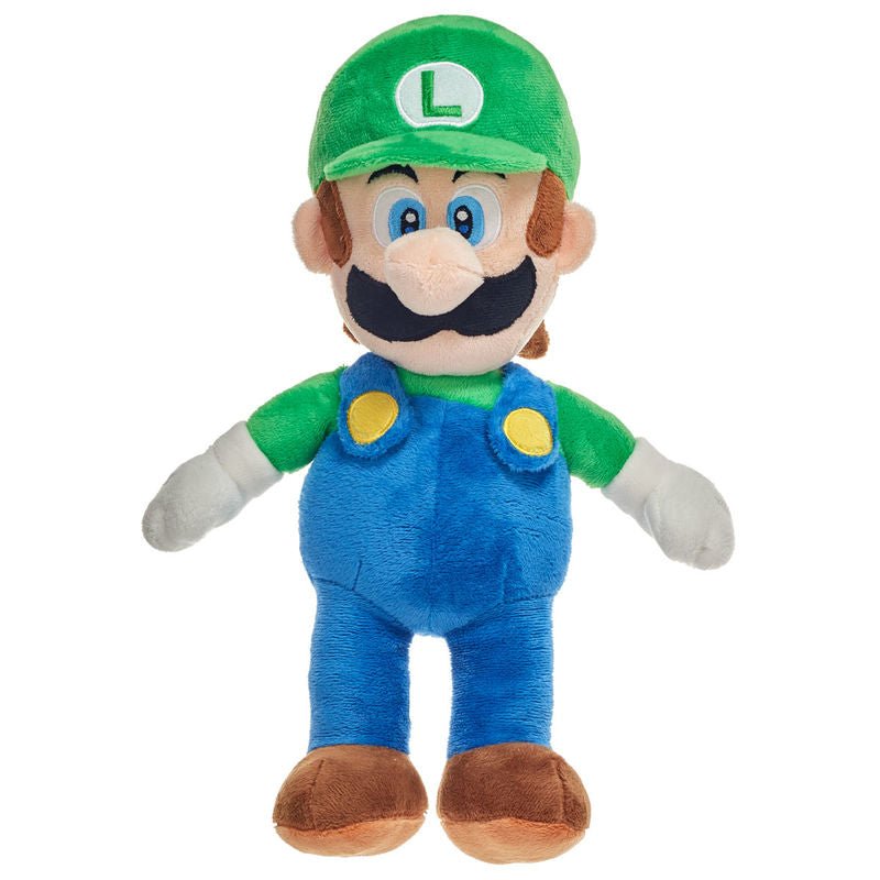 Peluche Luigi Super Mario Bros 38 cm