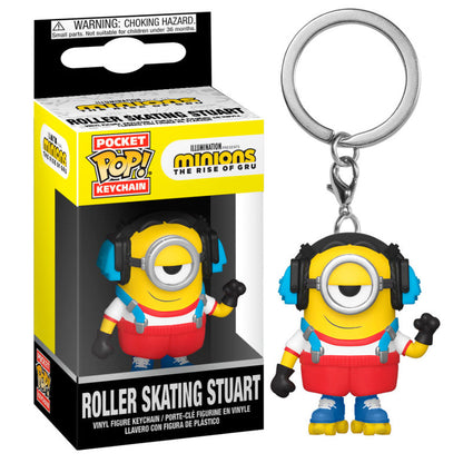 Porte-clés Funko Pocket POP! Minions 2 Roller Skating Stuart