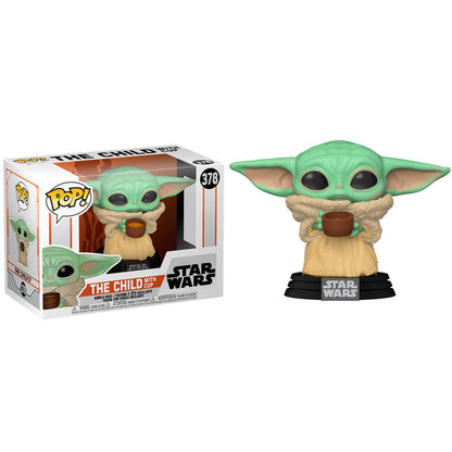 Figurine Funko POP! Funko POP Star Wars Mandalorian The Child with Cup