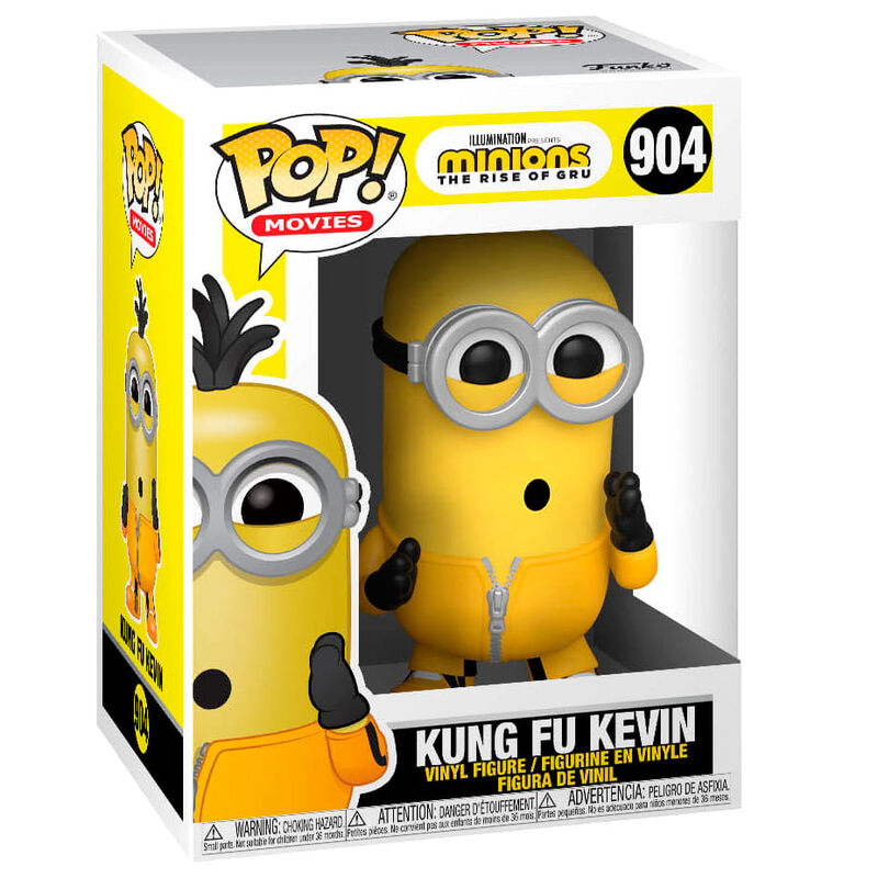 Figurine Funko POP! Minions 2 Kung Fu Kevin, vue 2