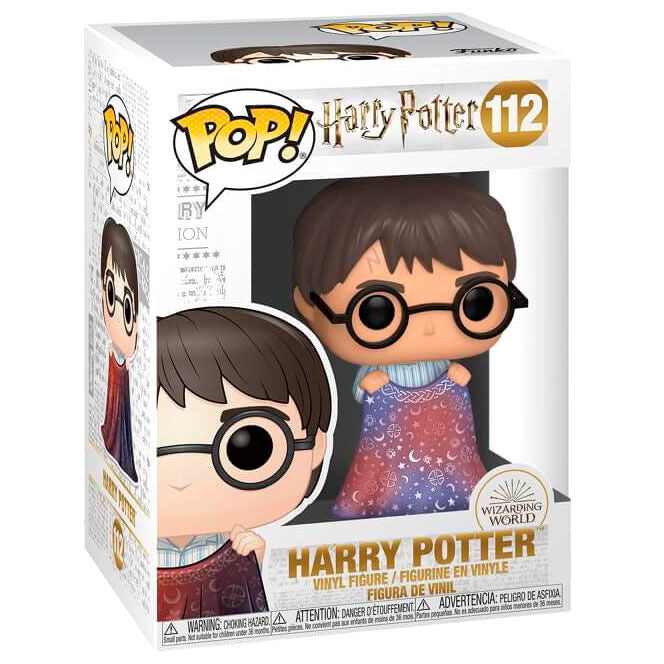 Figurine Funko POP! Harry Potter Harry with Invisibility Cloak, vue 2
