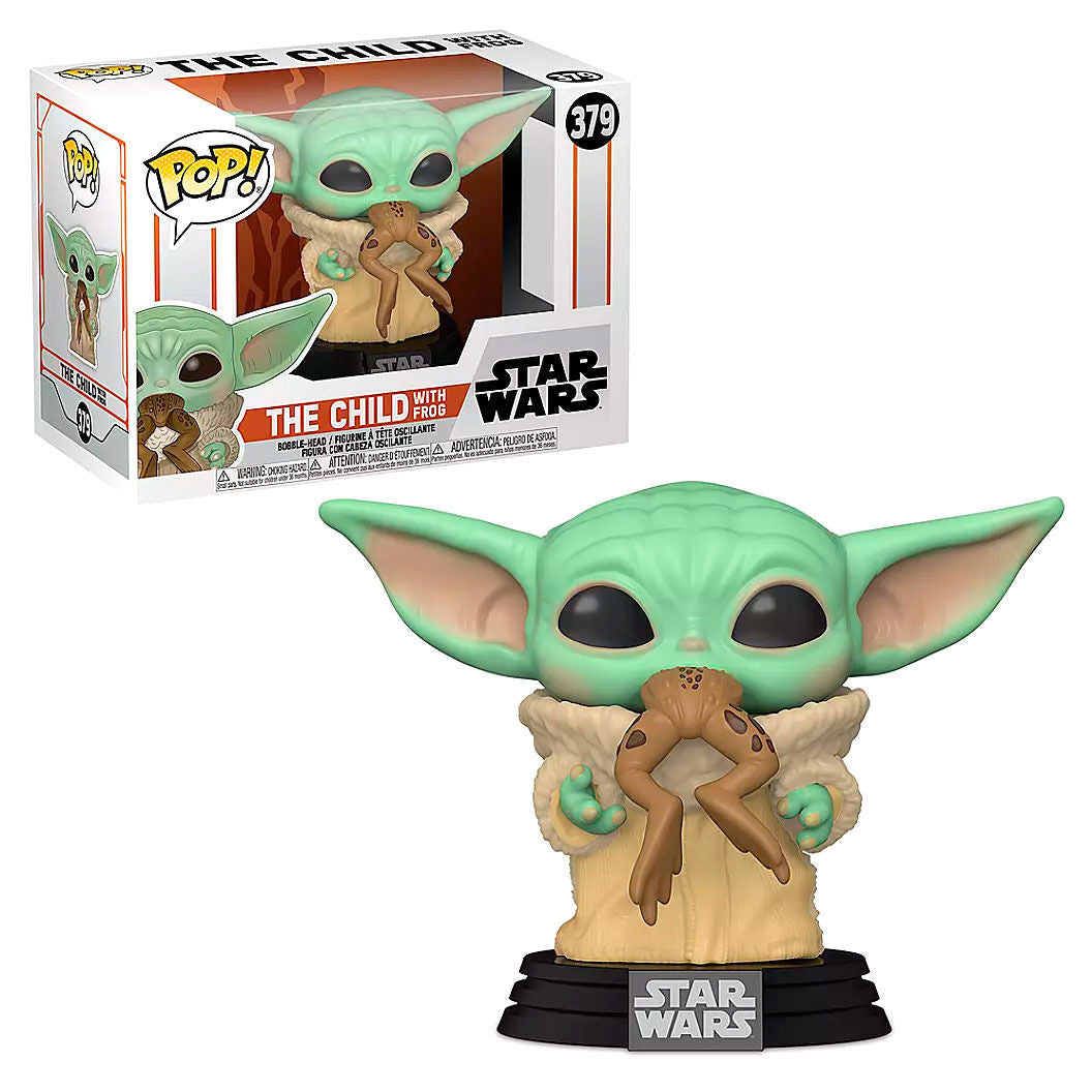 Figurine Funko POP! Funko POP Star Wars Mandalorian The Child with Frog