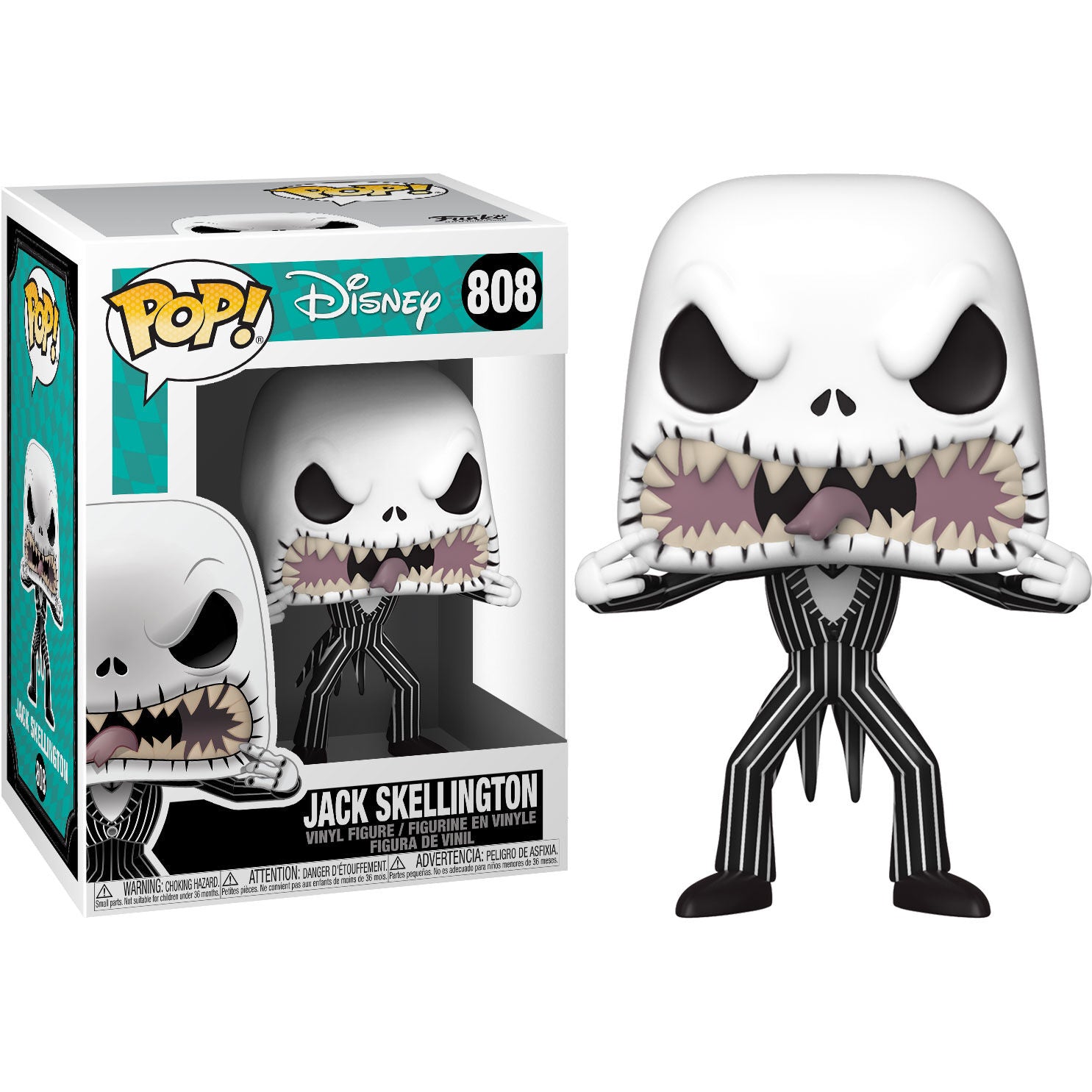 Figurine Funko POP! Disney Pesadilla Antes de Navidad Jack Scary Face