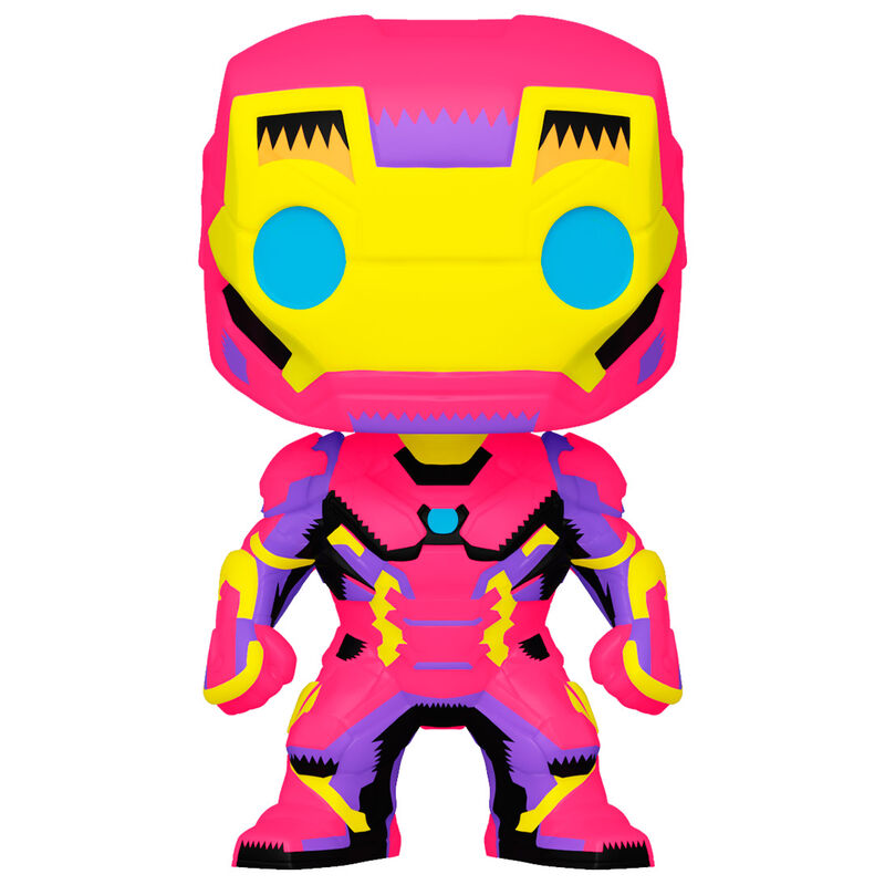 Figurine Funko POP! Marvel Iron Man Black Light Exclusive